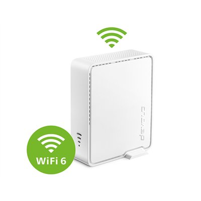 Devolo WiFi 6 Repeater 5400 Mesh WiFi Extender Dual Band (2.4 & 5GHz) 5400Mbps
