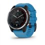 Garmin Quatix 7 Stainless Steel 47mm Αδιάβροχο Smartwatch με Παλμογράφο (Marine)