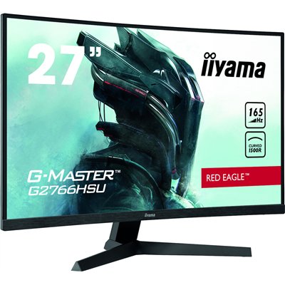 Iiyama G-Master G2766HSU-B1 VA HDR Curved Gaming Monitor 27" FHD 1920x1080 165Hz