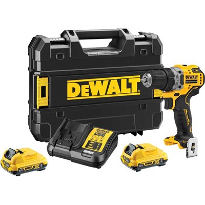 Dewalt DCD701D2 Δραπανοκατσάβιδο Μπαταρίας Brushless 12V 2x2Ah DCD701D2