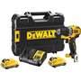 Dewalt DCD701D2 Δραπανοκατσάβιδο Μπαταρίας Brushless 12V 2x2Ah DCD701D2