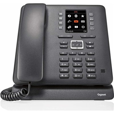 Gigaset T480HX Ενσύρματο Τηλέφωνο IP Μαύρο