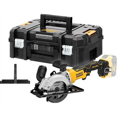 Dewalt DCS571NT Δισκοπρίονο Brushless 18V Solo με Σύστημα Αναρρόφησης