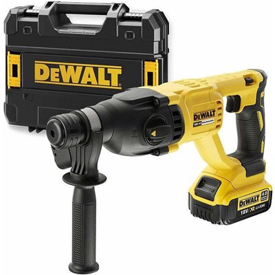 Dewalt DCH133M1 Κρουστικό Σκαπτικό Πιστολέτο Μπαταρίας Brushless 18V 1x4Ah με Υποδοχή SDS Plus DCH133M1