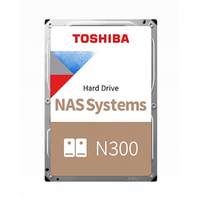 Toshiba N300 10TB HDD Σκληρός Δίσκος 3.5" SATA III 7200rpm με 512MB Cache για NAS MN10ADA10TS