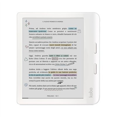 Kobo Libra Colour με Οθόνη Αφής 7" (32GB) Λευκό