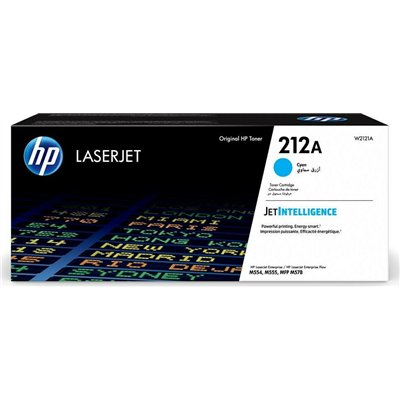 HP 212A Γνήσιο Toner Laser Εκτυπωτή Κυανό 4500 Σελίδων (W2121A)