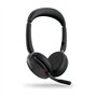 Jabra Evolve2 65 Flex MS Stereo VOIP Headset USB-A Wireless Charging (26699-999-989)