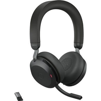 Jabra Evolve2 75 VOIP Headset USB-A UC Bluetooth Type-C (27599-989-989)