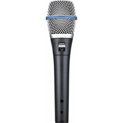 Shure Beta 87A Πυκνωτικό Μικρόφωνο XLR Χειρός για Φωνητικά σε Γκρι Χρώμα