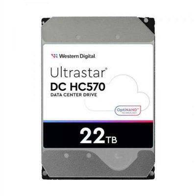 Western Digital Ultrastar DC HC570 22TB HDD Σκληρός Δίσκος 3.5" SATA III 7200rpm με 512MB Cache για Server 0F48155