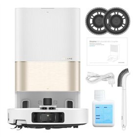 Dreame X40 Ultra Σκούπα Ρομπότ για Σκούπισμα & Σφουγγάρισμα με Χαρτογράφηση και Wi-Fi Λευκή