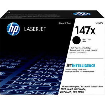 HP 147X Γνήσιο Toner Laser Εκτυπωτή Μαύρο High Yield 25200 Σελίδων (W1470X)