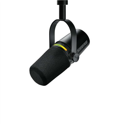 Shure MV7+K Δυναμικό Μικρόφωνο XLR Shock Mounted για Φωνητικά