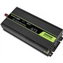 Green Cell INV11 Inverter Αυτοκινήτου Καθαρού Ημιτόνου 4000W για Μετατροπή 12V DC σε 230V AC με 1xUSB INV11