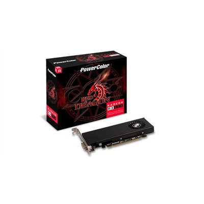 PowerColor Radeon RX 550 4GB GDDR5 Red Dragon Κάρτα Γραφικών AXRX 550 4GBD5-HLE