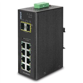 Planet IGS-10020MT v1 Managed L2 Switch με 8 Θύρες Gigabit (1Gbps) Ethernet και 2 SFP Θύρες