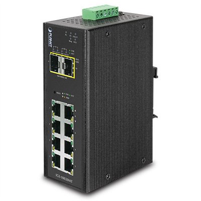 Planet IGS-10020MT v1 Managed L2 Switch με 8 Θύρες Gigabit (1Gbps) Ethernet και 2 SFP Θύρες