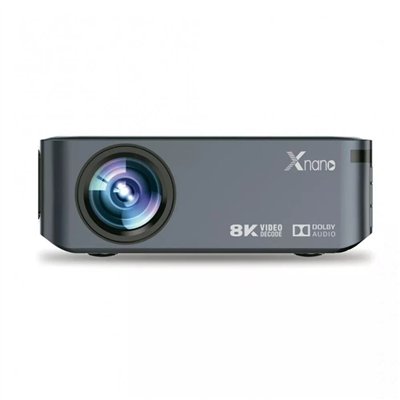 Art X1PRO Projector LCD Full HD Λάμπας LED με Wi-Fi Γκρι