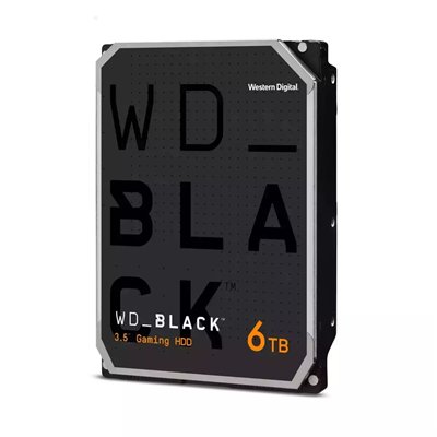 Western Digital WD Black 6TB HDD Σκληρός Δίσκος 3.5" SATA III 7200rpm για Desktop WD6004FZWX