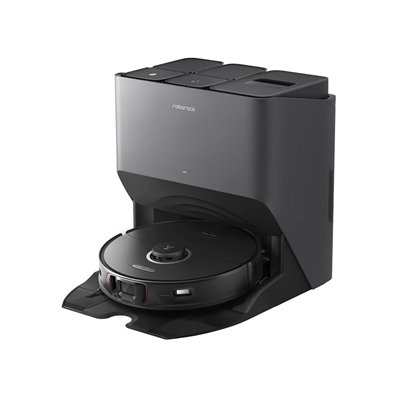 Roborock RockDock S8 Pro Ultra Σκούπα Ρομπότ για Σκούπισμα & Σφουγγάρισμα με Χαρτογράφηση και Wi-Fi Μαύρη