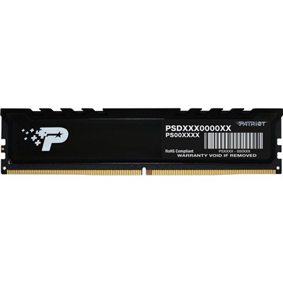 Patriot Signature Premium DDR5 με Module 1x16GB και Ταχύτητα 5600 για Desktop PSP516G560081H1