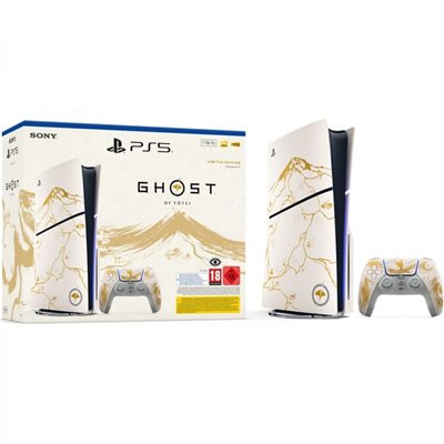 Sony PlayStation 5 Slim 1TB Ghost of Yotei Limited Edition (Official Bundle)