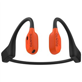Suunto Wing 2 Bone Conduction Bluetooth Handsfree Ακουστικά με Αντοχή στον Ιδρώτα και Θήκη Φόρτισης Πορτοκαλί