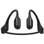 Suunto Wing 2 Bone Conduction Bluetooth Handsfree Ακουστικά με Αντοχή στον Ιδρώτα και Θήκη Φόρτισης Μαύρα