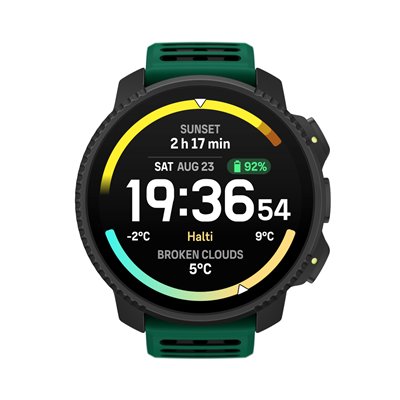 Suunto Vertical 2 48mm Αδιάβροχο Smartwatch με Παλμογράφο (Pine Green)