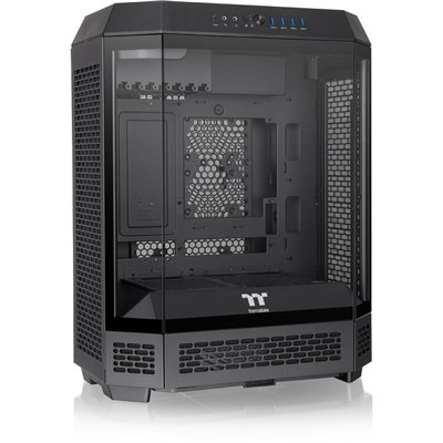 Thermaltake The Tower 600 Gaming Midi Tower Κουτί Υπολογιστή με Πλαϊνό Παράθυρο Μαύρο