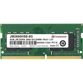 Transcend JetRam DDR4 με Module 1x16GB και Ταχύτητα 3200 για Laptop JM3200HSE-16G