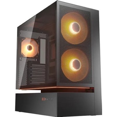 Cougar CFV235 Mesh Gaming Midi Tower Κουτί Υπολογιστή με RGB Φωτισμό Μαύρο