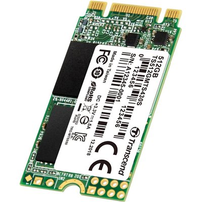 Transcend 430S SSD 512GB M.2 SATA III TS512GMTS430S