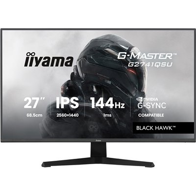 Iiyama G-Master Black Hawk IPS Monitor 27" QHD 2560x1440 144Hz