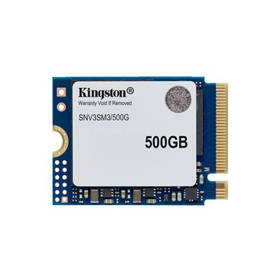 Kingston NV3 SSD 500GB M.2 NVMe PCI Express 4.0 SNV3SM3/500G