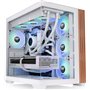 Thermaltake View 380 WS ARGB Gaming Midi Tower Κουτί Υπολογιστή με Πλαϊνό Παράθυρο Snow White