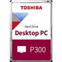 Toshiba P300 4TB HDD Σκληρός Δίσκος 3.5" SATA III 5400rpm με 128MB Cache για Desktop Bulk HDWD240UZSVA