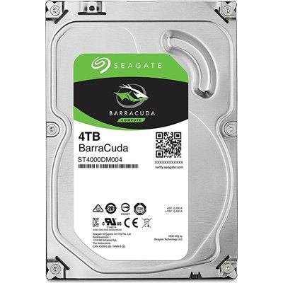 Seagate Barracuda 4TB HDD Σκληρός Δίσκος 3.5" SATA III 5400rpm με 256MB Cache για Desktop ST4000DM004