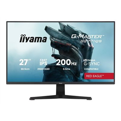 Iiyama G-Master G2771QS-B1 IPS HDR Monitor 27" QHD 2560x1440 200Hz