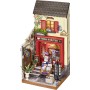 Robotime Παιχνίδι Κατασκευών Ξύλινo Diy Miniature House Vienna Bookstore Κωδικός: DG183