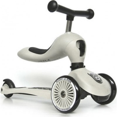 Scoot &amp Ride Παιδικό Πατίνι Highwaykick 1 Τρίτροχο με Κάθισμα για 1-5 Ετών Λευκό