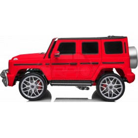 Παιδικό Αυτοκίνητο Licensed Mercedes Benz Amg G63 Ηλεκτροκίνητο με Τηλεκατεύθυνση Διθέσιο 24 Volt Κόκκινο