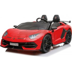 Παιδικό Αυτοκίνητο Licensed Lamborghini Aventador SVJ Ηλεκτροκίνητο με Τηλεκατεύθυνση Διθέσιο 24 Volt Κόκκινο