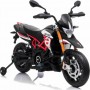 Παιδική Μηχανή Aprilia Dorsoduro Ηλεκτροκίνητη 12 Volt Μαύρη