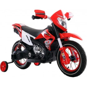 Παιδική Μηχανή Super Moto Ηλεκτροκίνητη 6 Volt Κόκκινη