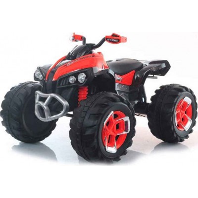 Παιδική Γουρούνα Bo Off Road Ηλεκτροκίνητη 12 Volt Κόκκινη