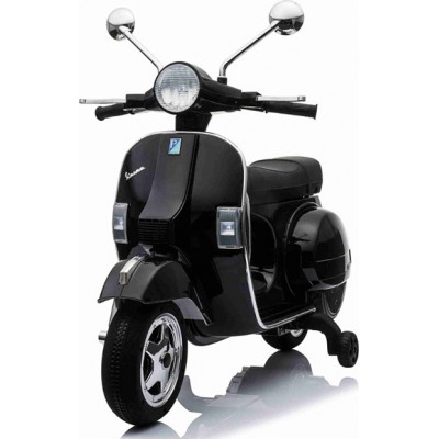 Παιδική Μηχανή Licensed Vespa Ηλεκτροκίνητη 12 Volt Μαύρη