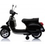 Παιδική Μηχανή Licensed Vespa Ηλεκτροκίνητη 12 Volt Μαύρη