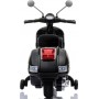 Παιδική Μηχανή Licensed Vespa Ηλεκτροκίνητη 12 Volt Μαύρη